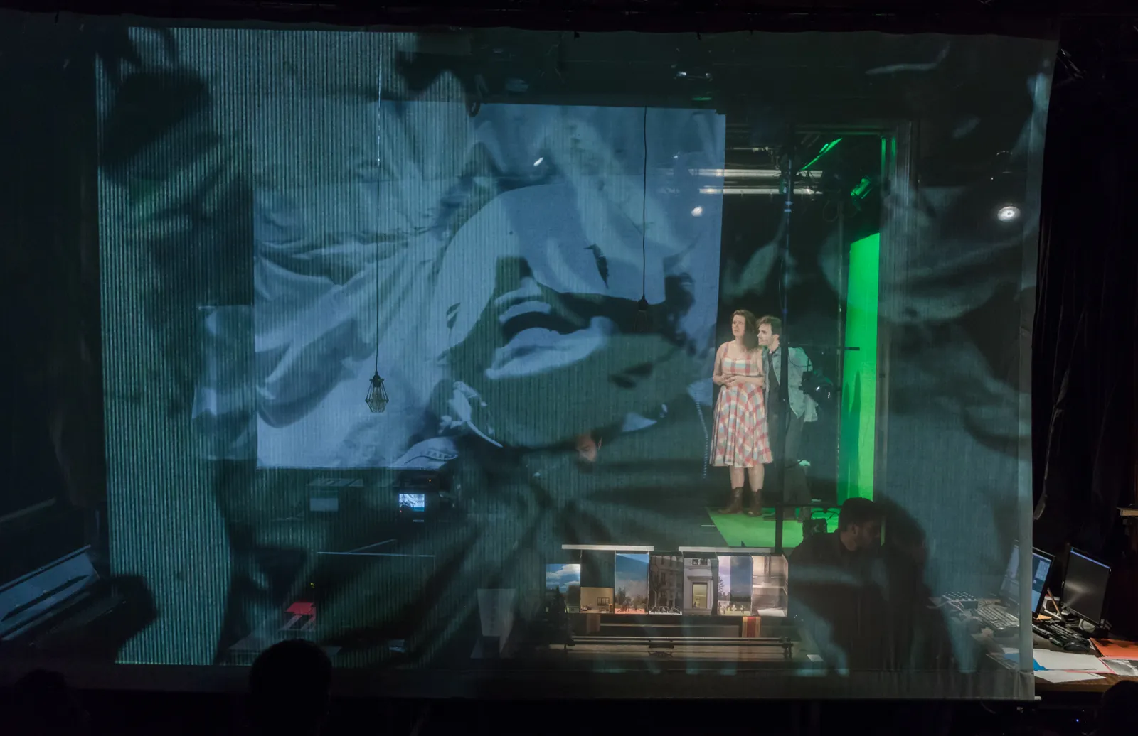 Pier, production photograph 1
