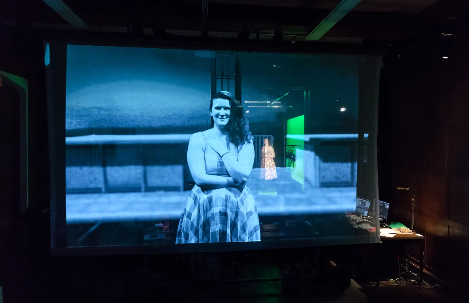 Pier, production photograph 2