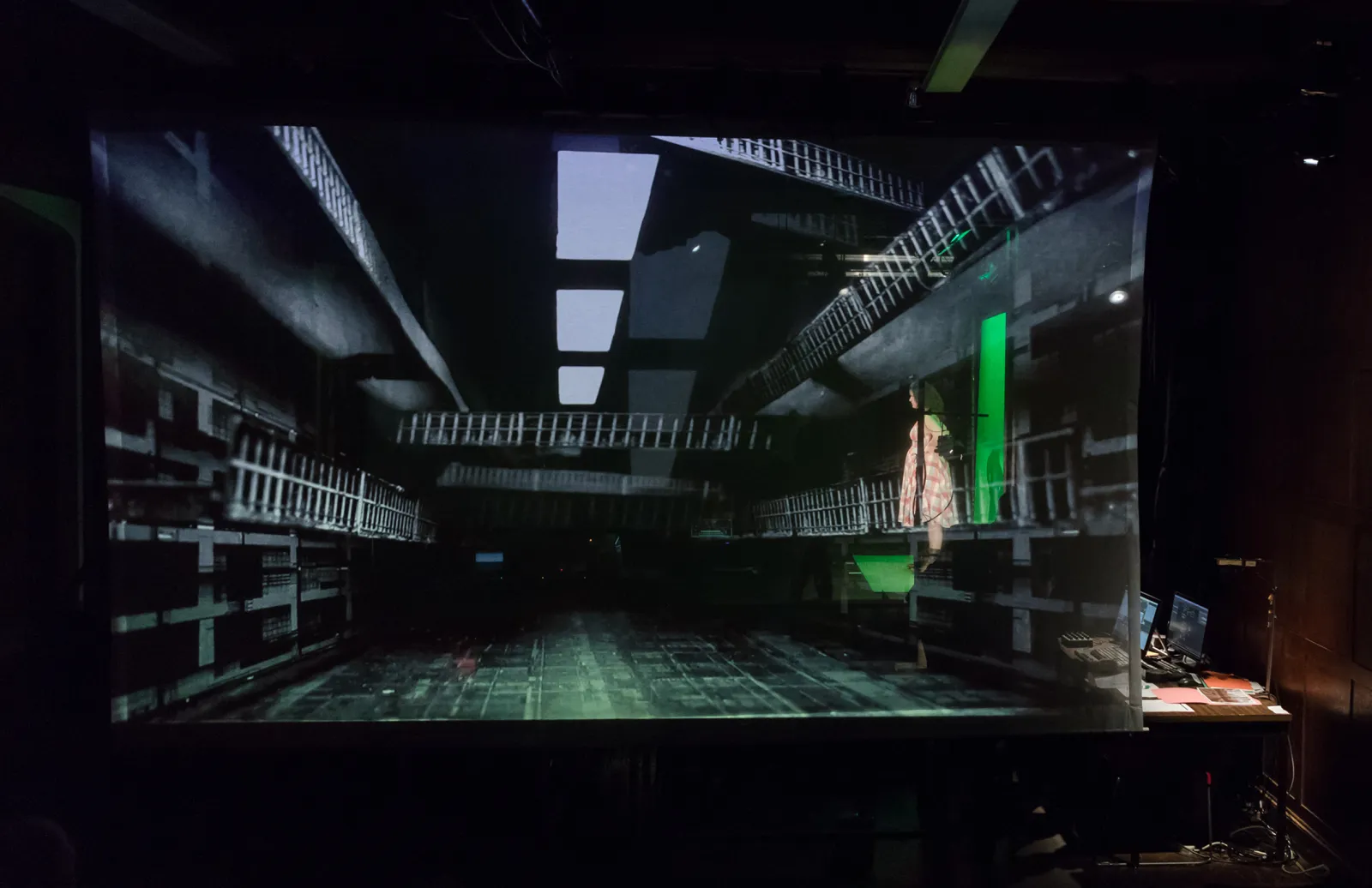 Pier, production photograph 3