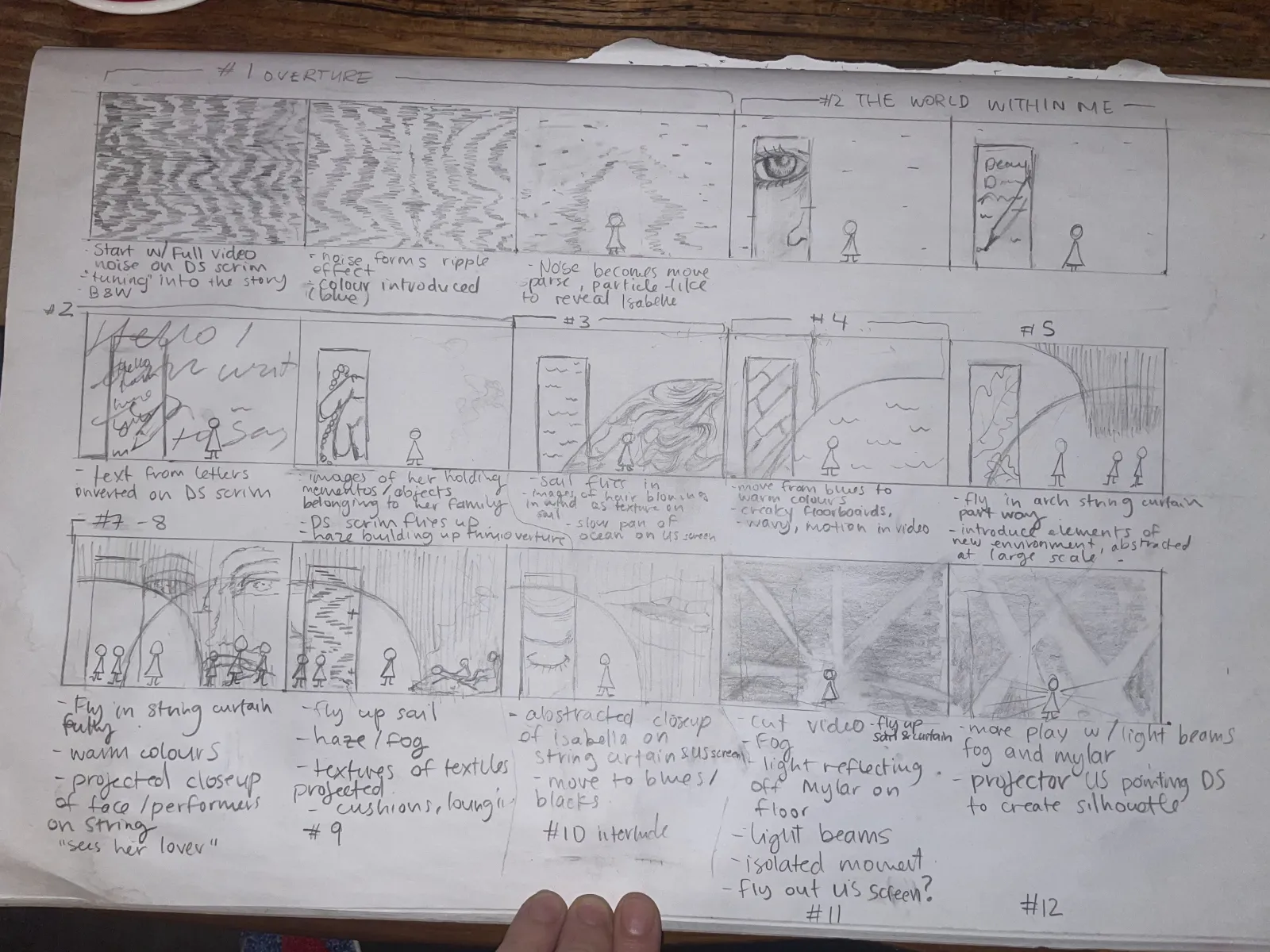 Song from the Uproar, process image 4