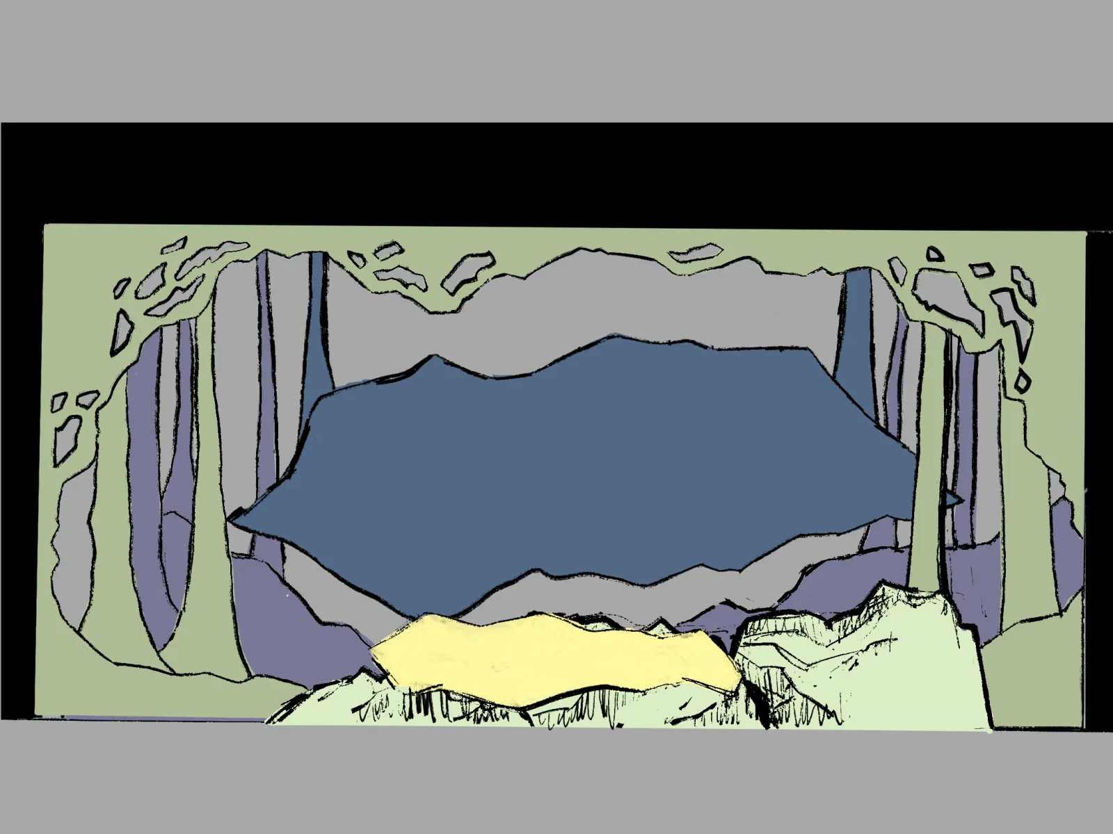 Sophia’s Forest, process image 1