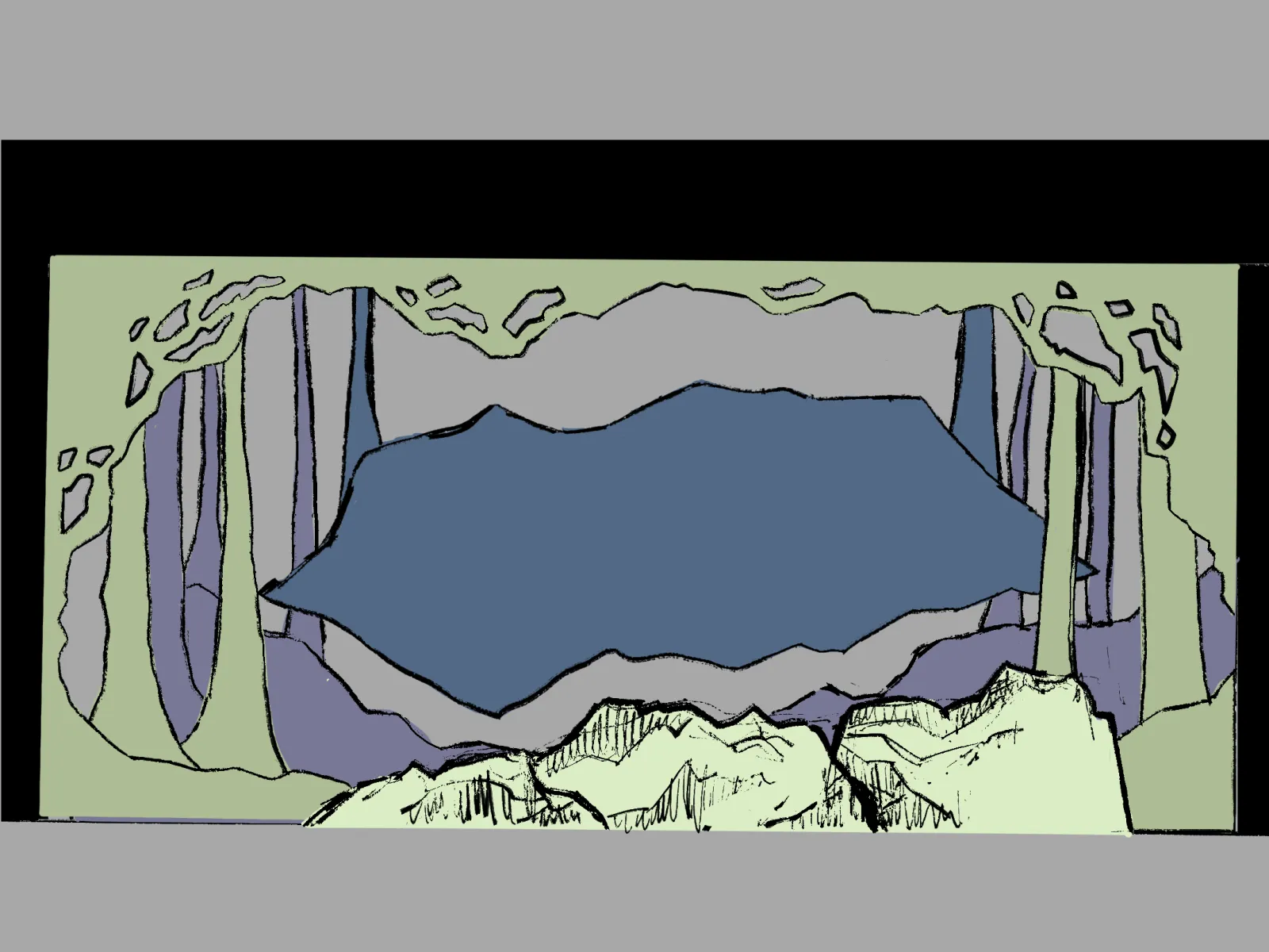 Sophia’s Forest, process image 2