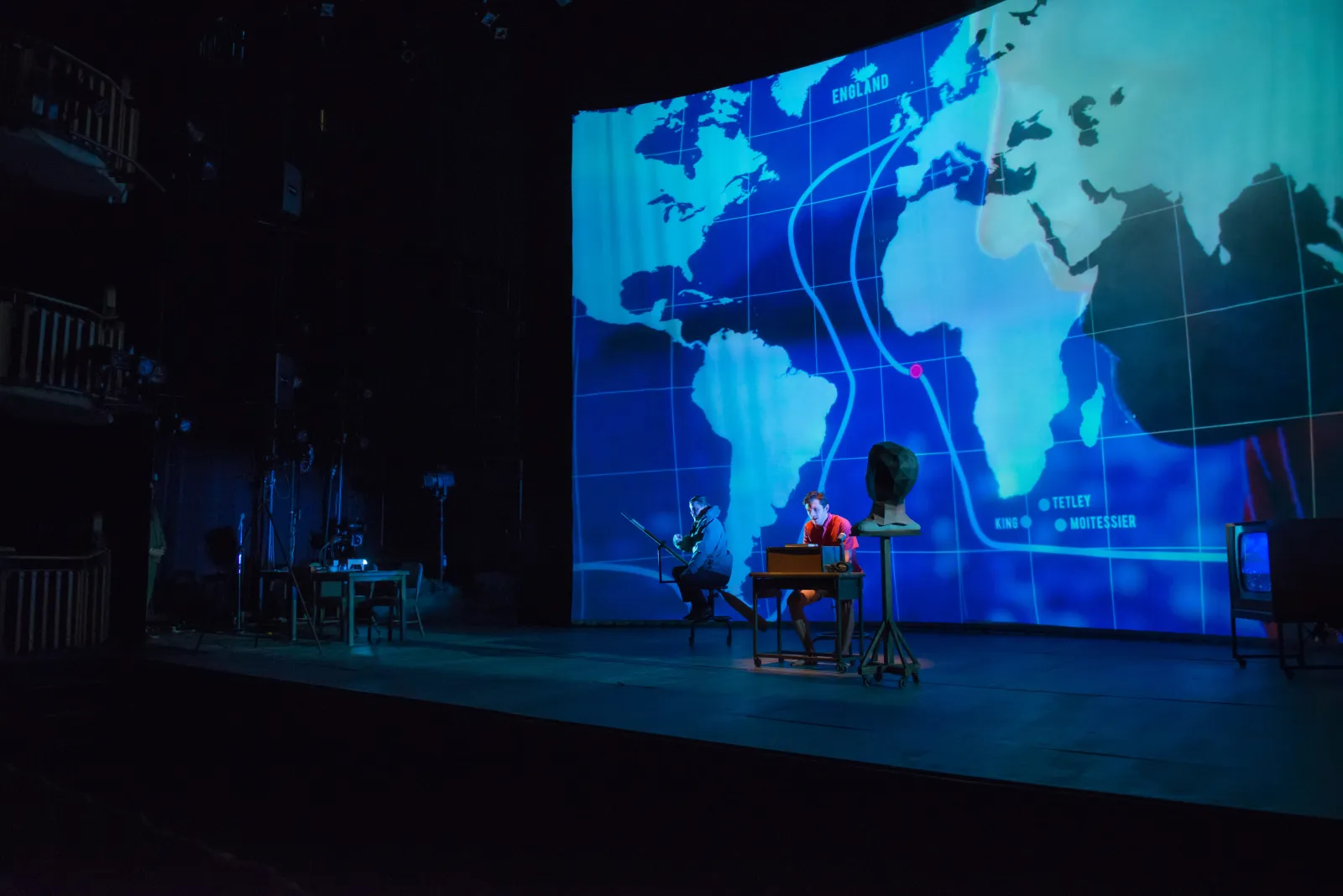 The Last Voyage of Donald Crowhurst, production photograph 9