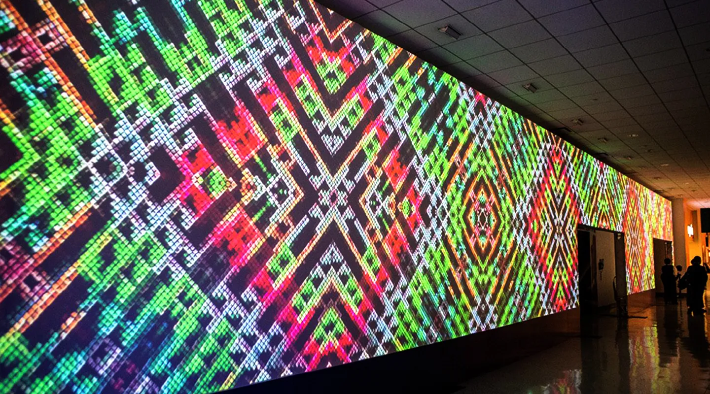 Video Tapestry – USITT 2017, production photograph 9