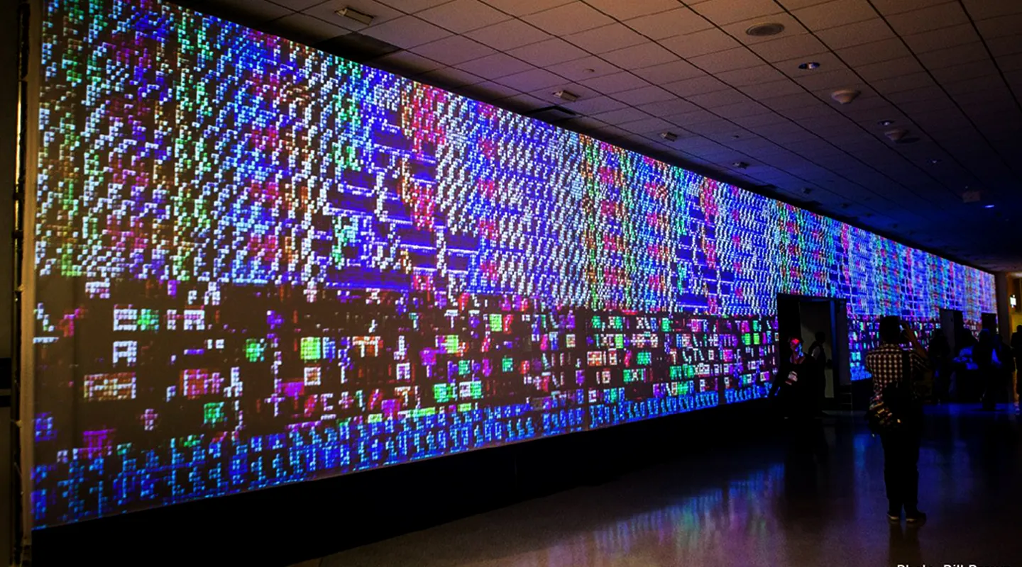 Video Tapestry – USITT 2017, production photograph 10